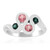 Anillo en plata con Turmalina rosa de Brasil (Pallanova)