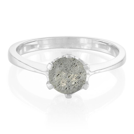 Spektrolith-Silberring