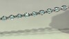 Brazalete en plata con Zircón de Ratanak Kirí