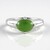 Bague en argent et Jade du Canada