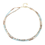 Collana in argento con Zircone Fancy (Riya)