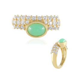 Chrysoprase Silver Ring (KM by Juwelo)