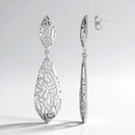 Silver Earrings (Ornaments by de Melo)