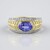 Anello in oro con Tanzanite AAA (Ornaments by de Melo)