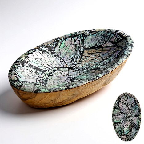 Accessorio con Conchiglia Abalone (Bali Barong)