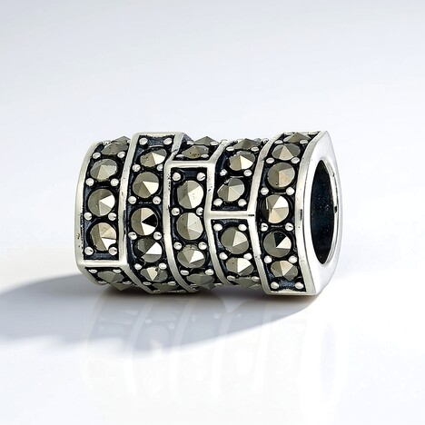 Ciondolo in argento con Marcassite (MONOSONO COLLECTION)