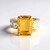 Bague en argent et Citrine (Gems en Vogue)
