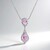 Collana in argento con Kunzite