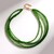 Collana in argento con Diopside Russo