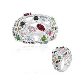 Bague en argent et Tourmaline