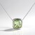Collana in argento con Ametista Verde (MONOSONO COLLECTION)