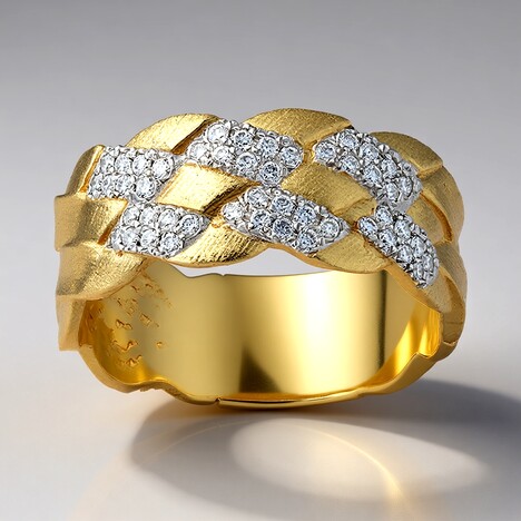 Anello in oro con Diamante SI2 (H)
