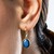 Nepal Kyanite Silver Earrings