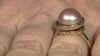 Anillo en plata con Perla Ming púrpura (TPC)