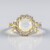 Anello in argento con Opale di Welo