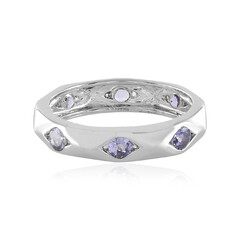 Bague en argent et Tanzanite (de Melo)