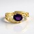 Anello in argento con Ametista (Ornaments by de Melo)