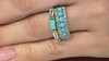 Bague en argent et Turquoise Sleeping Beauty (Faszination Türkis)