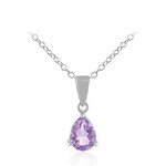 Amethyst-Silberhalskette