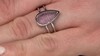 Anillo en plata con Amatista Rosa de Francia
