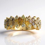 Anello in oro con Diamante Fancy SI2 (CIRARI)