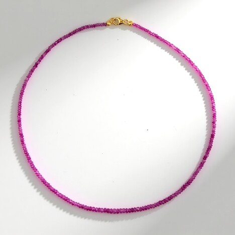 Collana in oro con Rubino