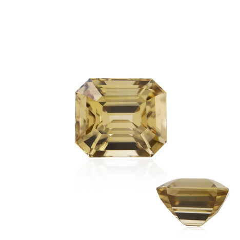 Edelsteen met een Champagne Zirkoon 17,062 ct