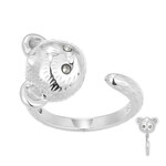 Zilveren ring met marcasieten