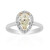 18K VVS2 (R) Diamond Gold Ring