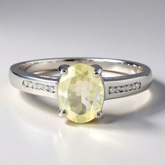 Anello in argento con Ortoclasio