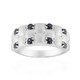 Bague en argent et Saphir bleu (Remy Rotenier)
