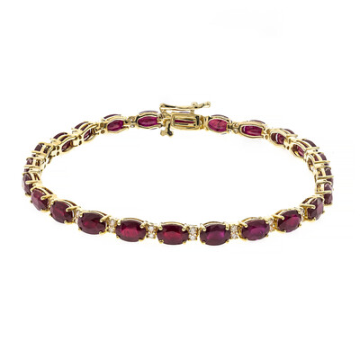 AAA-Mosambik-Rubin-Goldarmband (CIRARI)