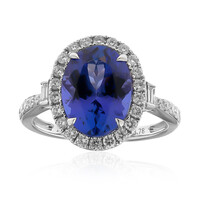 Anello in oro con Tanzanite AAA (CIRARI)