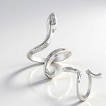 Anello in argento con Zircone