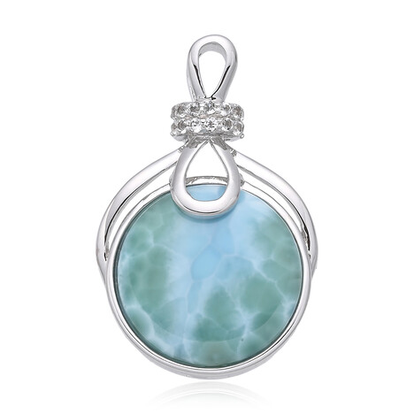 Ciondolo in argento con Larimar