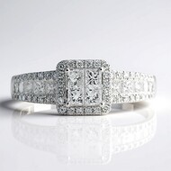 14K SI1 (H) Diamond Gold Ring (CIRARI)