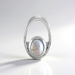 Ciondolo in argento con Labradorite (MONOSONO COLLECTION)