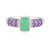 Anello in argento con Crisoprasio (KM by Juwelo)