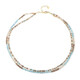 Fancy Zircon Silver Necklace (Riya)