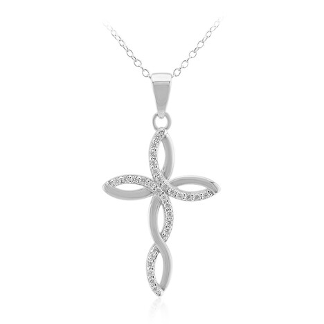 Collier en argent et Zircon