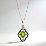Collier en or et Péridot de Dashihe (CIRARI)
