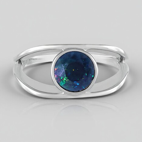 Anello in argento con Opale Mezezo