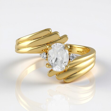 Anello in argento con Zircone