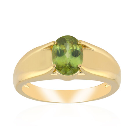 9K Capelinha Sphene Gold Ring