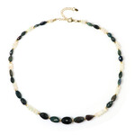 Collana in argento con Opale Mezezo