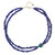 Lapislazuli-Silberhalskette
