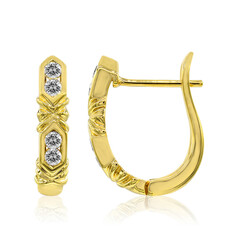 9K SI1 (G) Diamond Gold Earrings (Annette)