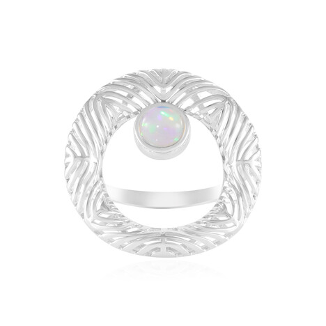 Welo-Opal-Silberring (MONOSONO COLLECTION)
