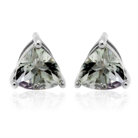 Orecchini in argento con Tanzanite (non riscaldata)