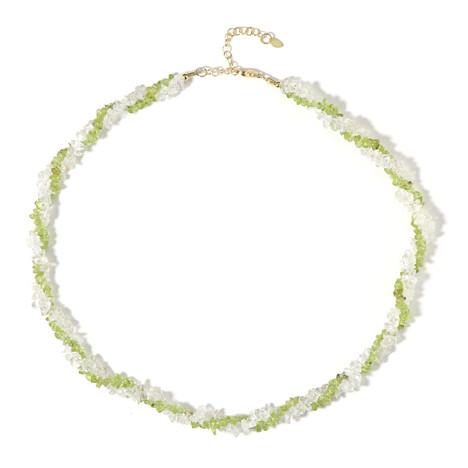 Collana in argento con Peridoto